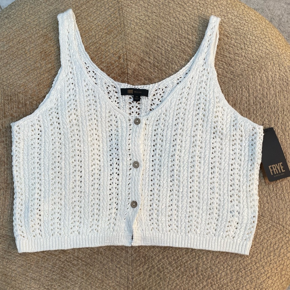 ❤️Frye Crop Vest